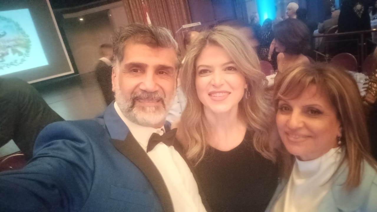 الإعلامي جورج معلولي مكرما في حفل : لقاء الشعوب دعوة من الله 