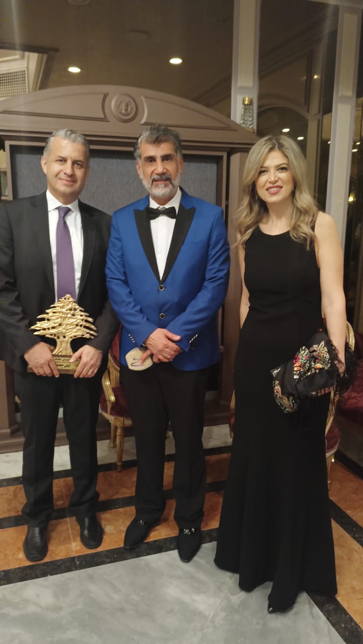 الإعلامي جورج معلولي مكرما في حفل : لقاء الشعوب دعوة من الله 