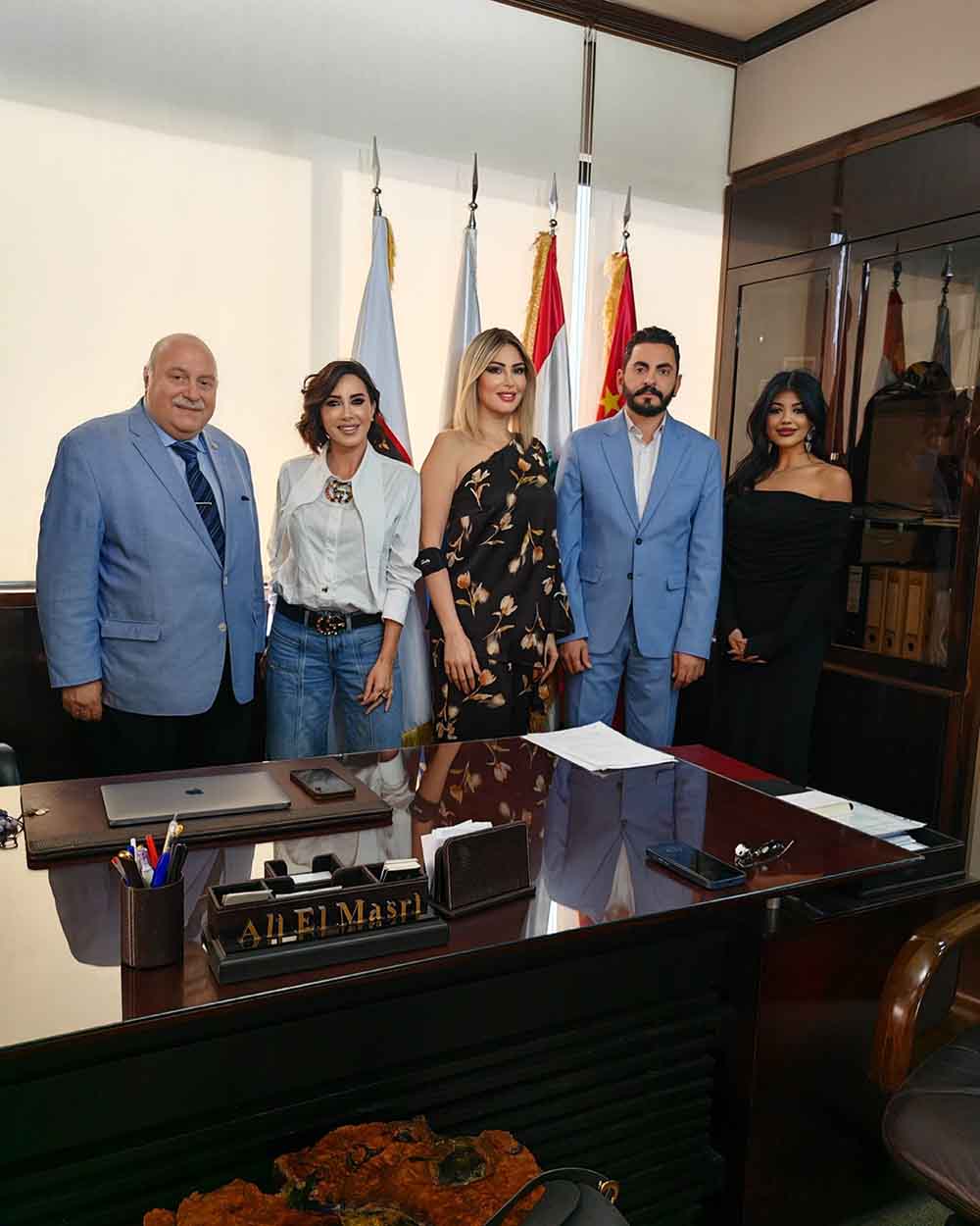 تعاون بين الفنانة كريستينا صوايا ومجموعة علي المصري الدولية التجارية لإطلاق علامة تجارية جديدة.