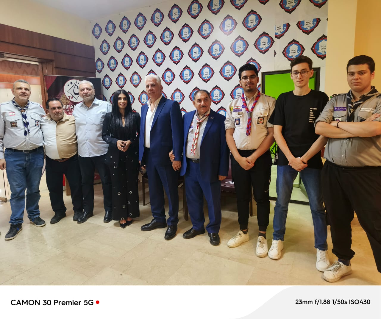 د. بول الحامض يشارك جمعية كشافة الغد وأتحاد الجمعيات في تكريم شخصيات روحية واجتماعية بارزة