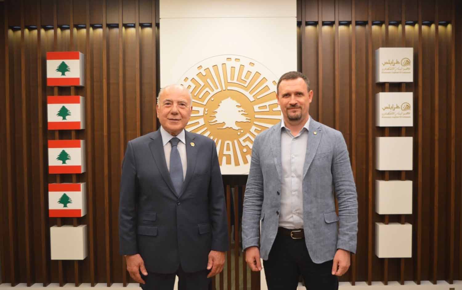 دبوسي يستقبل ممثلي السفارتين الأوكرانية واليونانية لتعزيز التعاون الاقتصادي