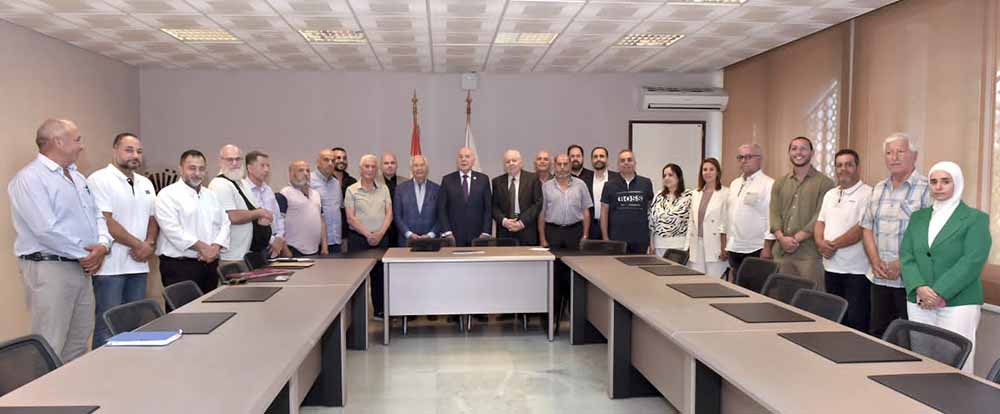 لبنان من غرفة طرابلس الكبرى يستضيف اجتماع اللجنة الزراعية في اتحاد الغرف اللبنانية