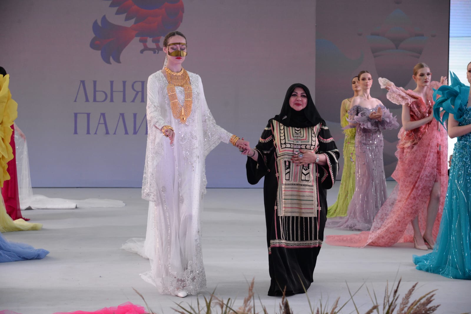 Mona Al Mansouri Serves as Jury Member Expert at Russia’s “Linen Canvas” Fashion Festival
