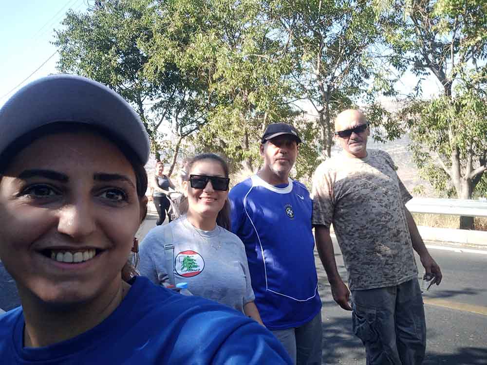 بطولة لبنان والعرب الاولى في السباق التقليدي ....