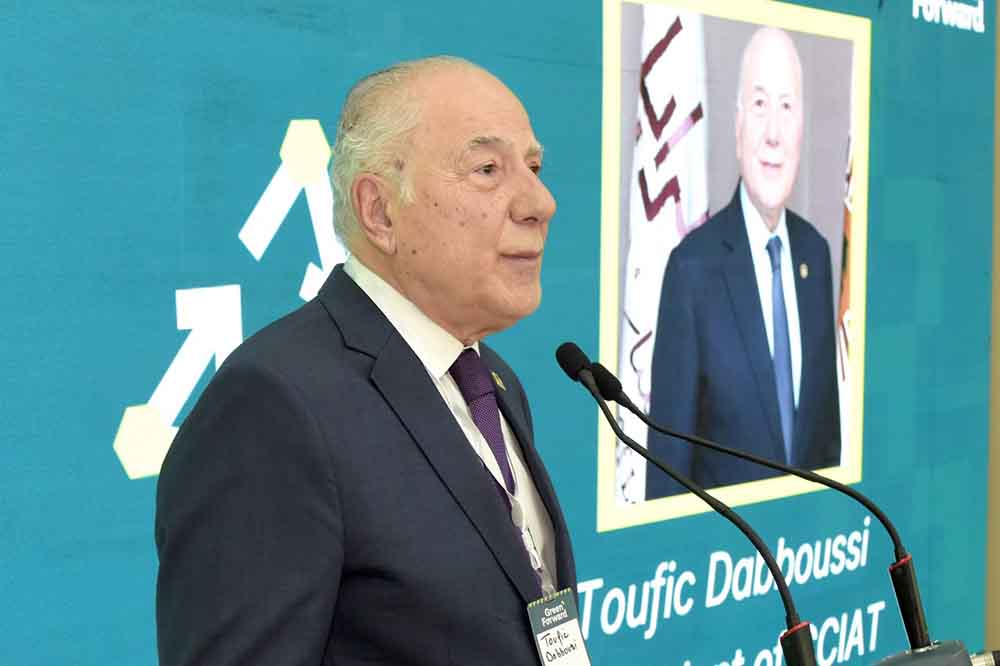 دبوسي: التحول الى الإقتصاد الأخضر لم يعد خياراً ...بل ضرورة وطنية أممية