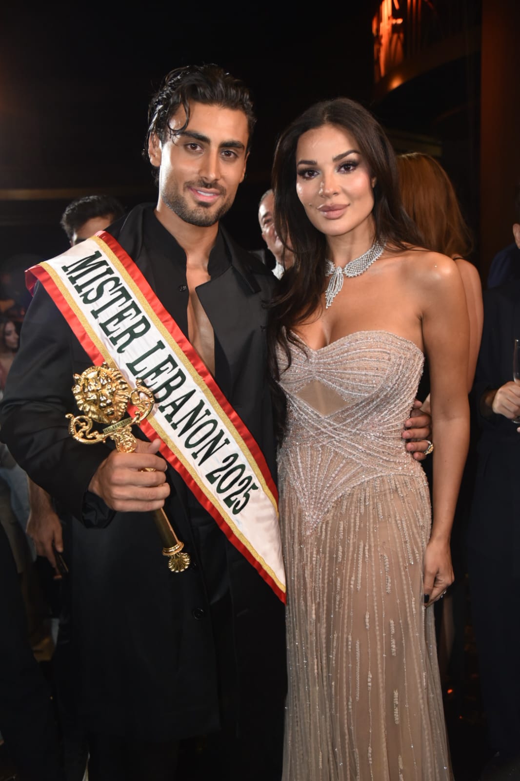 سعد الدين حنينه ملك على عرش الجمال اللبناني...