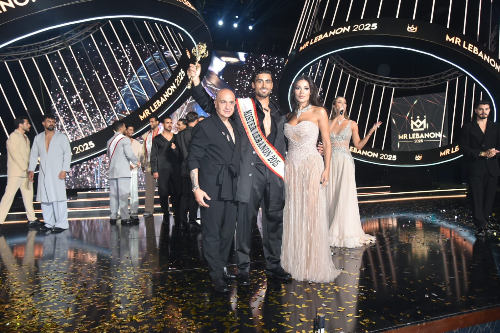 سعد الدين حنينه ملك على عرش الجمال اللبناني...