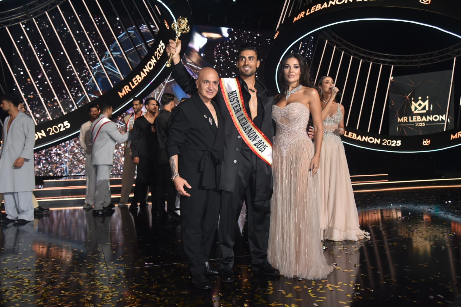 سعد الدين حنينه ملك على عرش الجمال اللبناني...