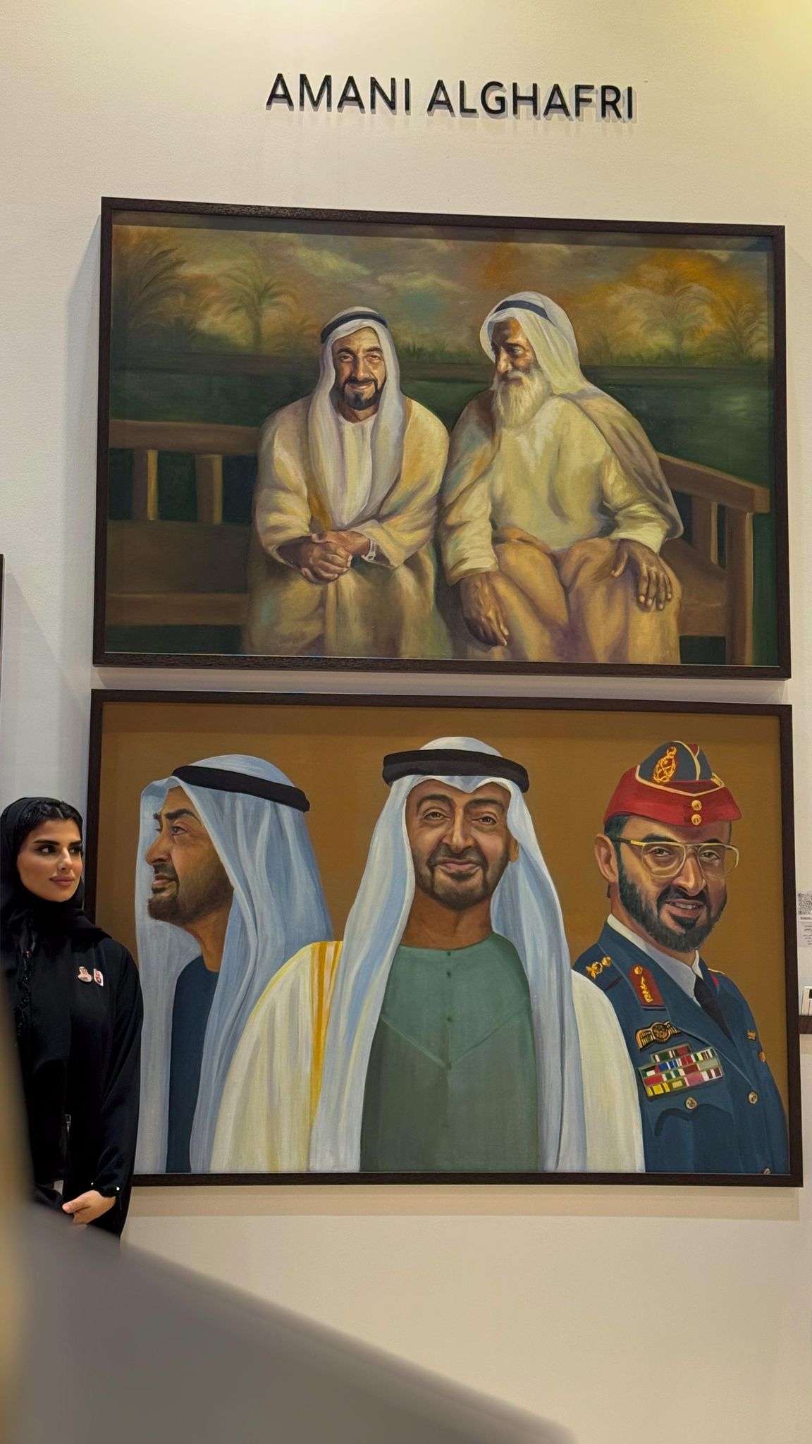 الفن الخليجي والعربي والعالمي شركاء مهمين في معرض ابو ظبي الدولي للصيد والفروسيه .