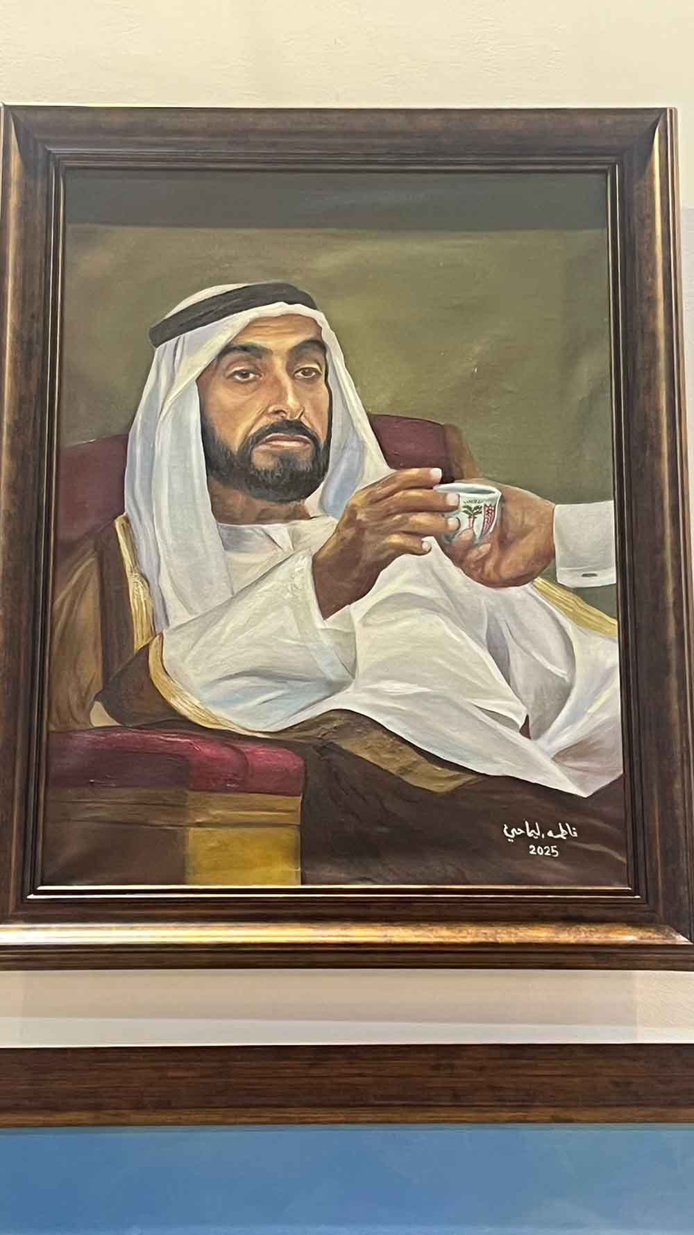 الفن الخليجي والعربي والعالمي شركاء مهمين في معرض ابو ظبي الدولي للصيد والفروسيه .