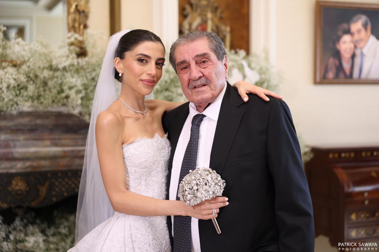 عرس الموسم في صوفر... زفاف عزيز زكا وتارا ماريا الأشقر يبهر بأجوائه...