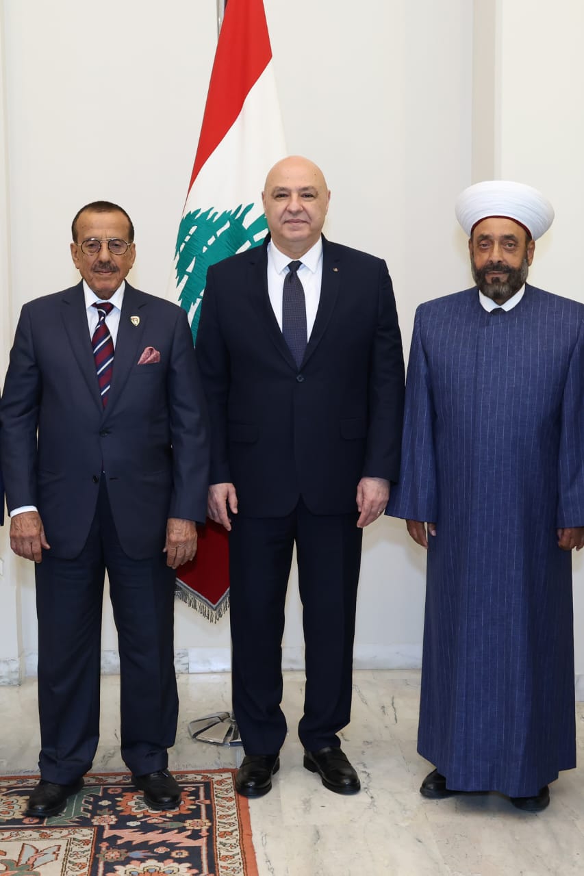 زيارة لافتة: خلف الحبتور في بعبدا بعد غياب طويل... ولبنان على طاولة البحث...