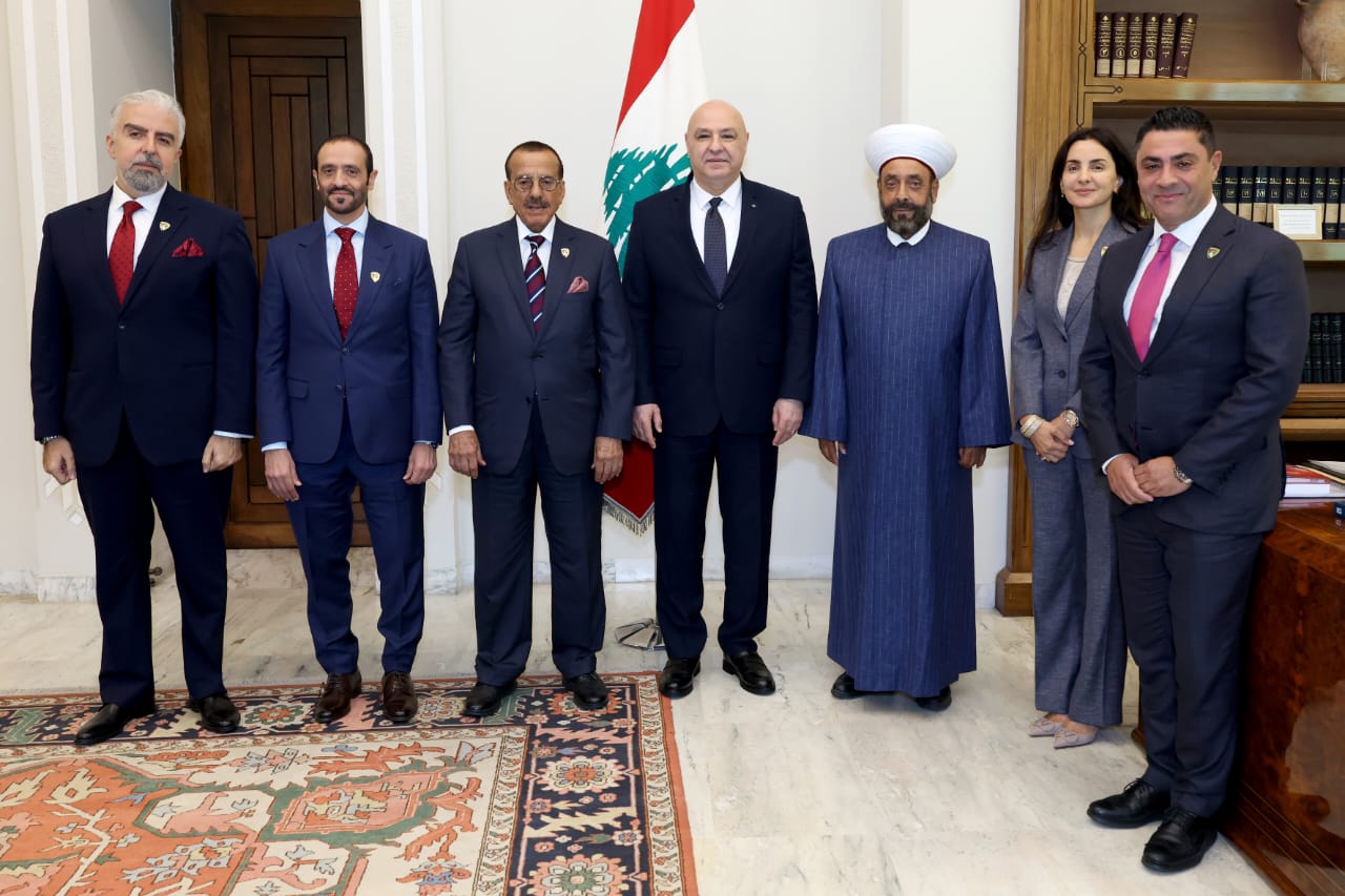 زيارة لافتة: خلف الحبتور في بعبدا بعد غياب طويل... ولبنان على طاولة البحث...