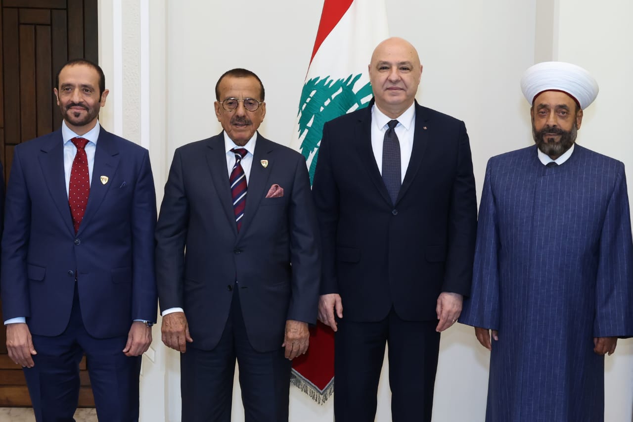 زيارة لافتة: خلف الحبتور في بعبدا بعد غياب طويل... ولبنان على طاولة البحث...