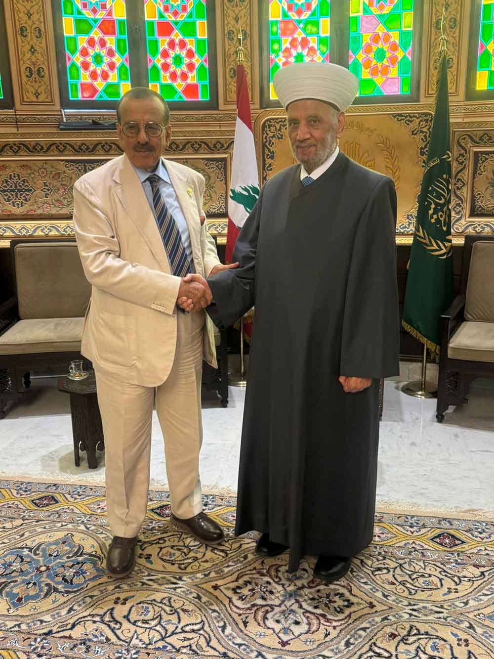 خلف الحبتور في دار الفتوى: دعم للبنان ورسالة ثقة في المستقبل الاقتصادي....