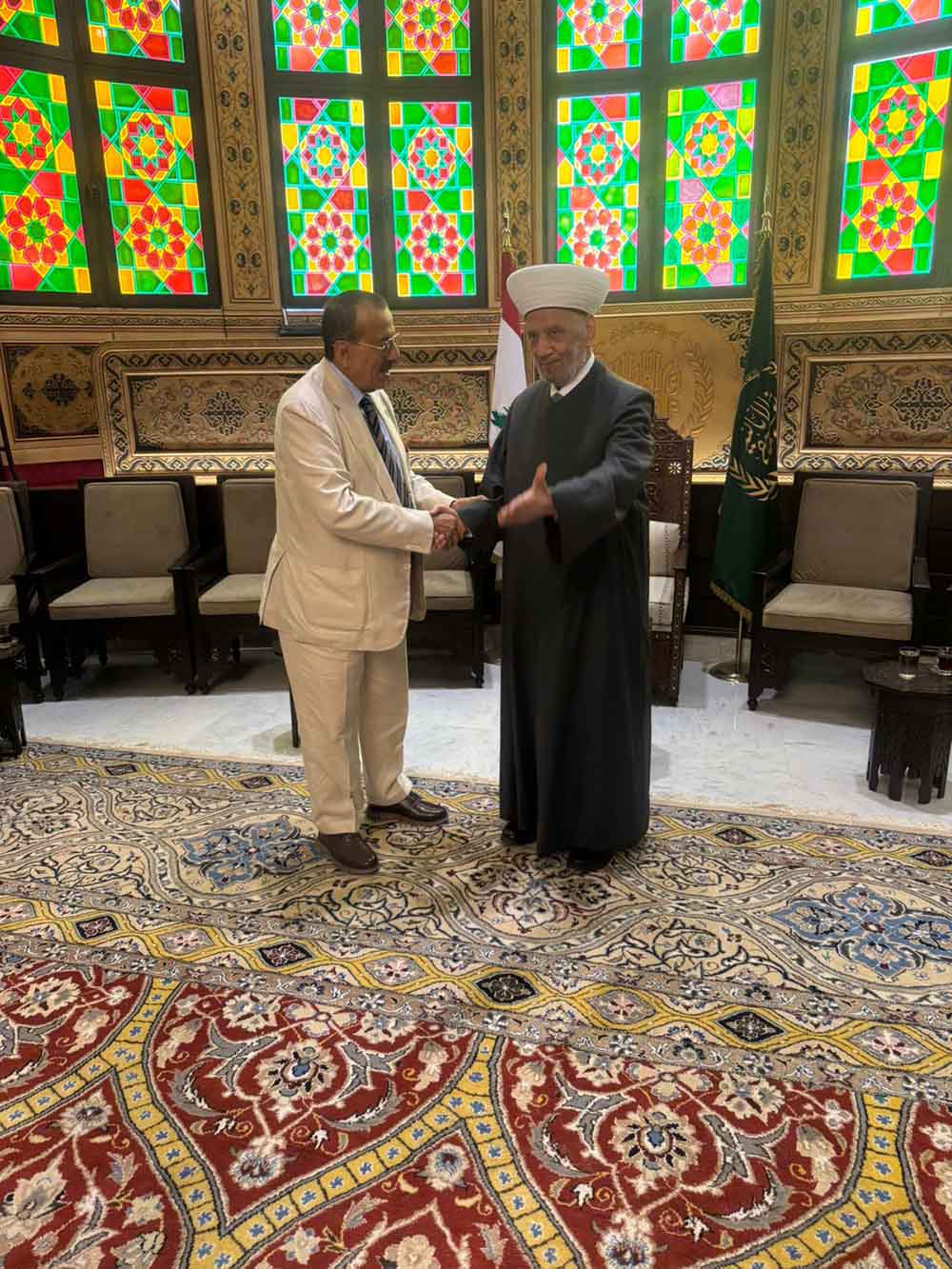 خلف الحبتور في دار الفتوى: دعم للبنان ورسالة ثقة في المستقبل الاقتصادي....