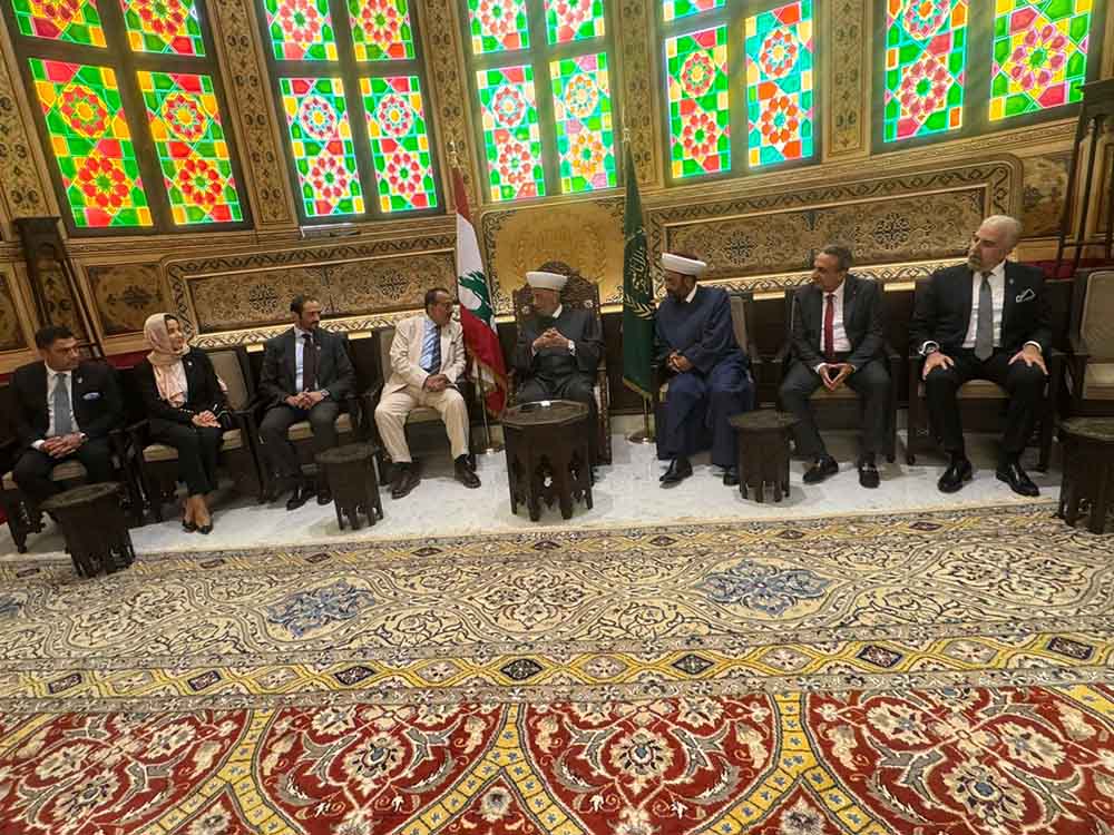 خلف الحبتور في دار الفتوى: دعم للبنان ورسالة ثقة في المستقبل الاقتصادي....