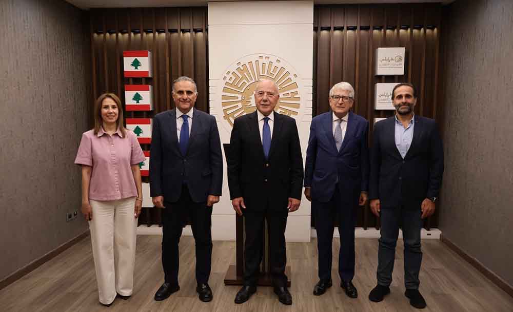 دبوسي بحث مع أبي حبيب فرص تمويل ودعم المشاريع الإنتاجية بالتعاون مع "كفالات"