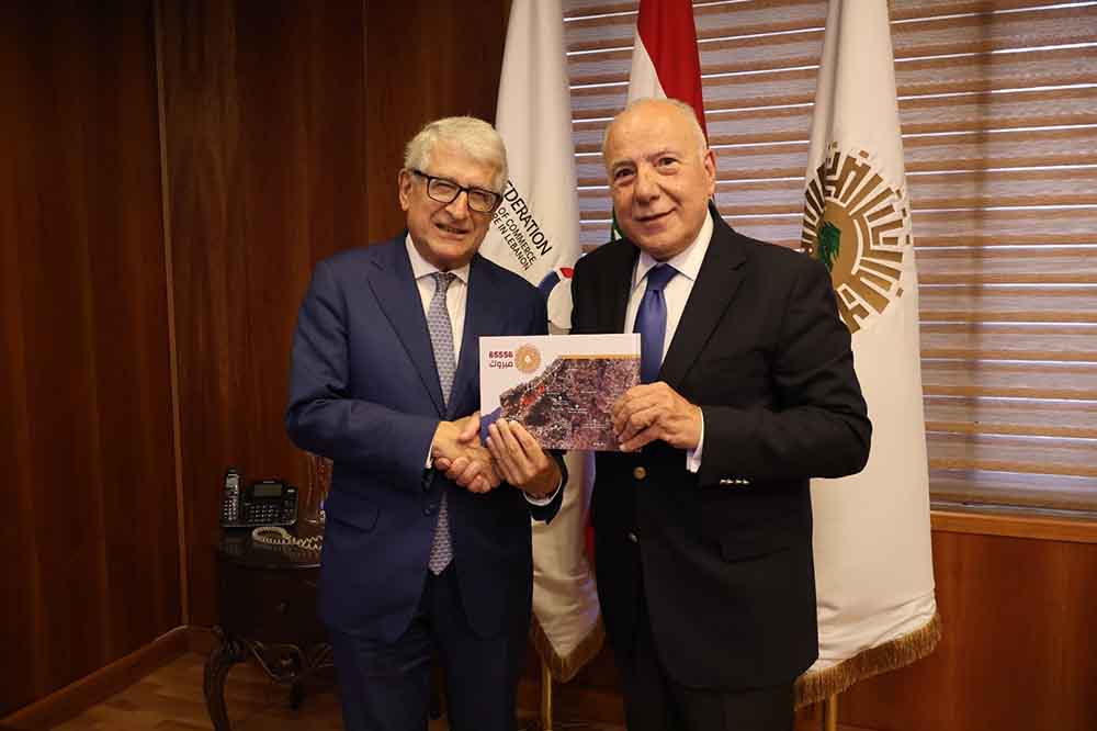 دبوسي بحث مع أبي حبيب فرص تمويل ودعم المشاريع الإنتاجية بالتعاون مع "كفالات"