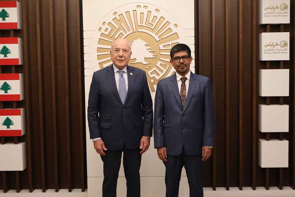 الرئيس دبوسي يستقبل السفير الهندي: رؤية مشتركة لتطوير العلاقات التجارية