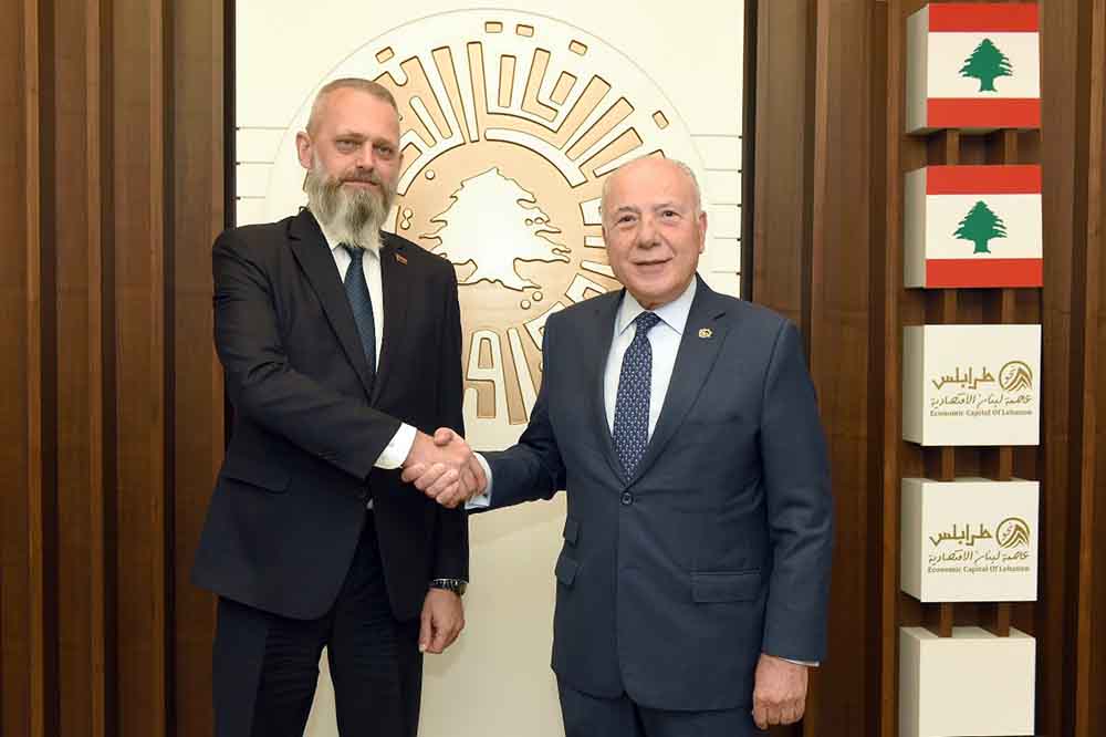 دبوسي يستقبل السفير البيلاروسي: خارطة طريق جديدة للتعاون بين البلدين إنطلاقاً من طرابلس الكبرى