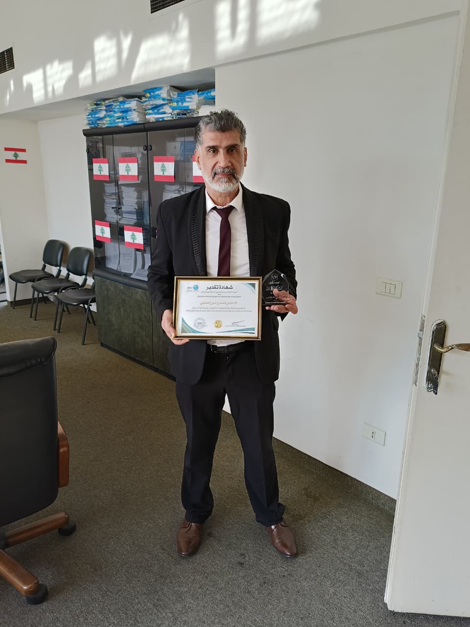 محفوظ خلال تكريم اعلاميين:لإعلام مهني يلتزم القيم الوطنية بعيدا من الشروط الخارجية 