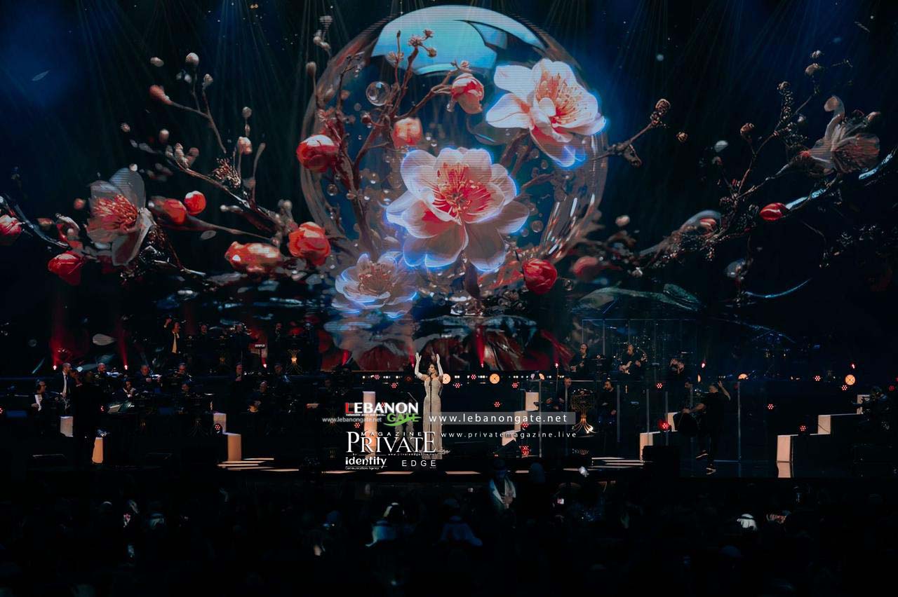 نجوى كرم تشعل مسرح محمد عبده أرينا بالرياض بحفل جماهيري استثنائي وتستقبل العام الجديد 2026 من دبي