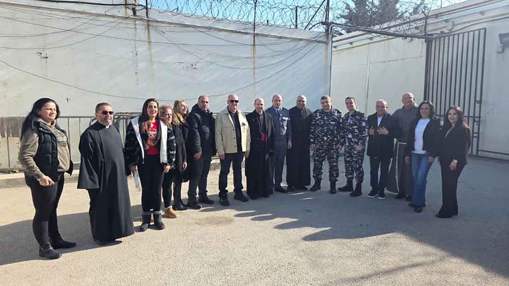 المرشدية العامة للسجون في لبنان محافظتي  البقاع ، وبعلبك _ الهرمل تحتفل بعيد الميلاد مع سجناء سجن زحلة المركزي