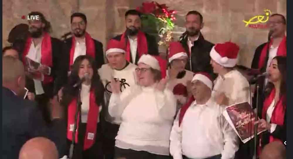 جوقة مار الياس انطلياس تحيي الميلاد .