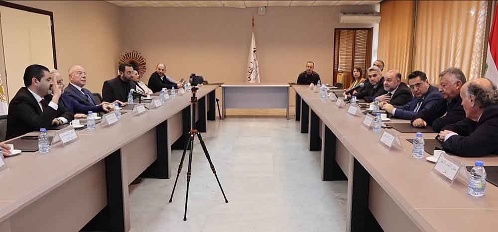 لقاء تشاركي وطني في غرفة طرابلس الكبرى مع مجلس الإنماء والإعمار