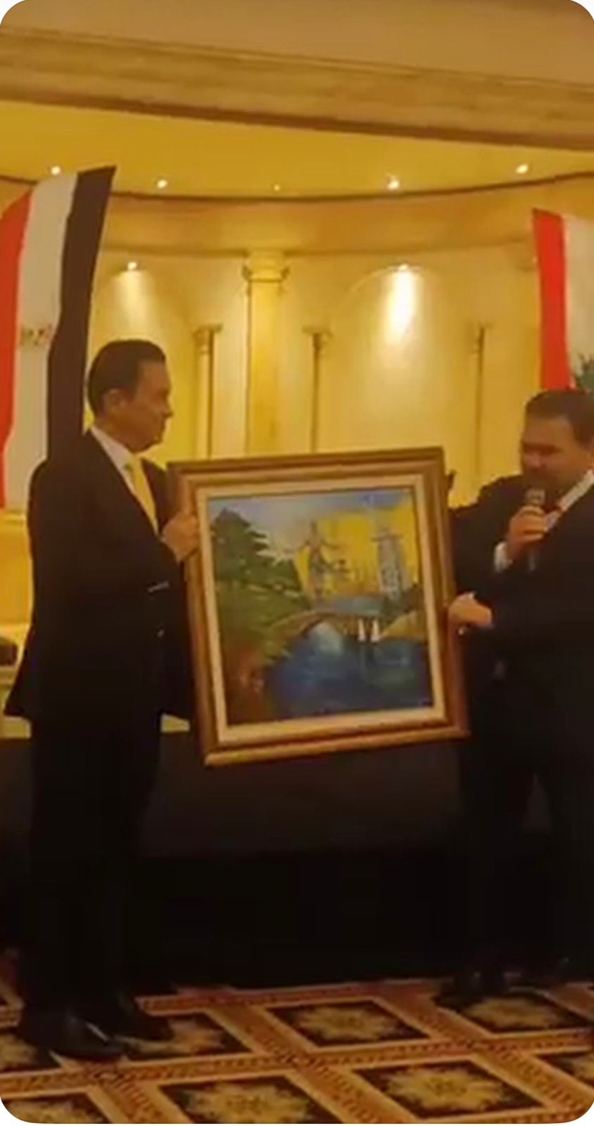 تكريمٌ عربيّ جامع في سفينة المحبّة والسلام في القاهرة 