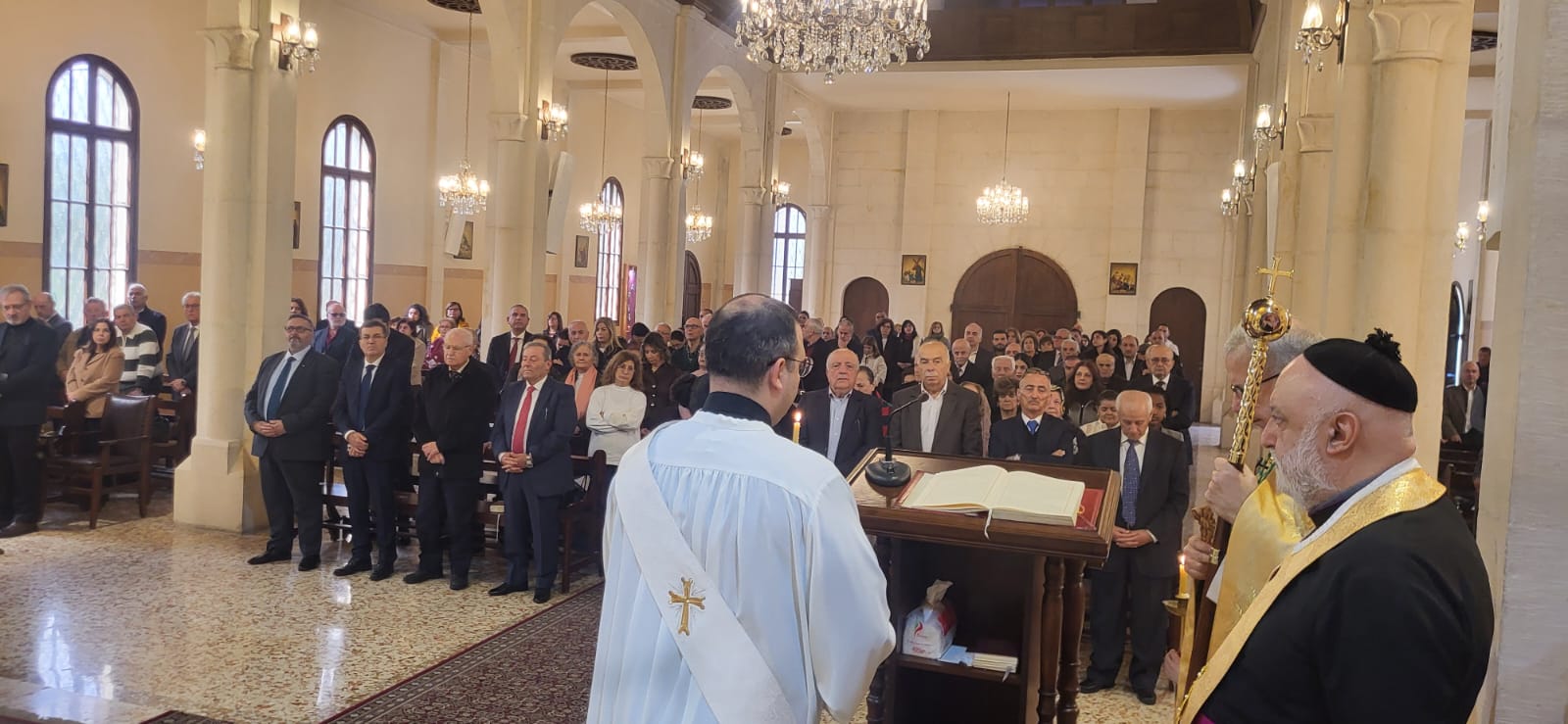 المطران العمار يترأس القداس الاحتفالي بعيد مار مارون في صيدا ويشدّد على الصلاة والثبات بالإيمان