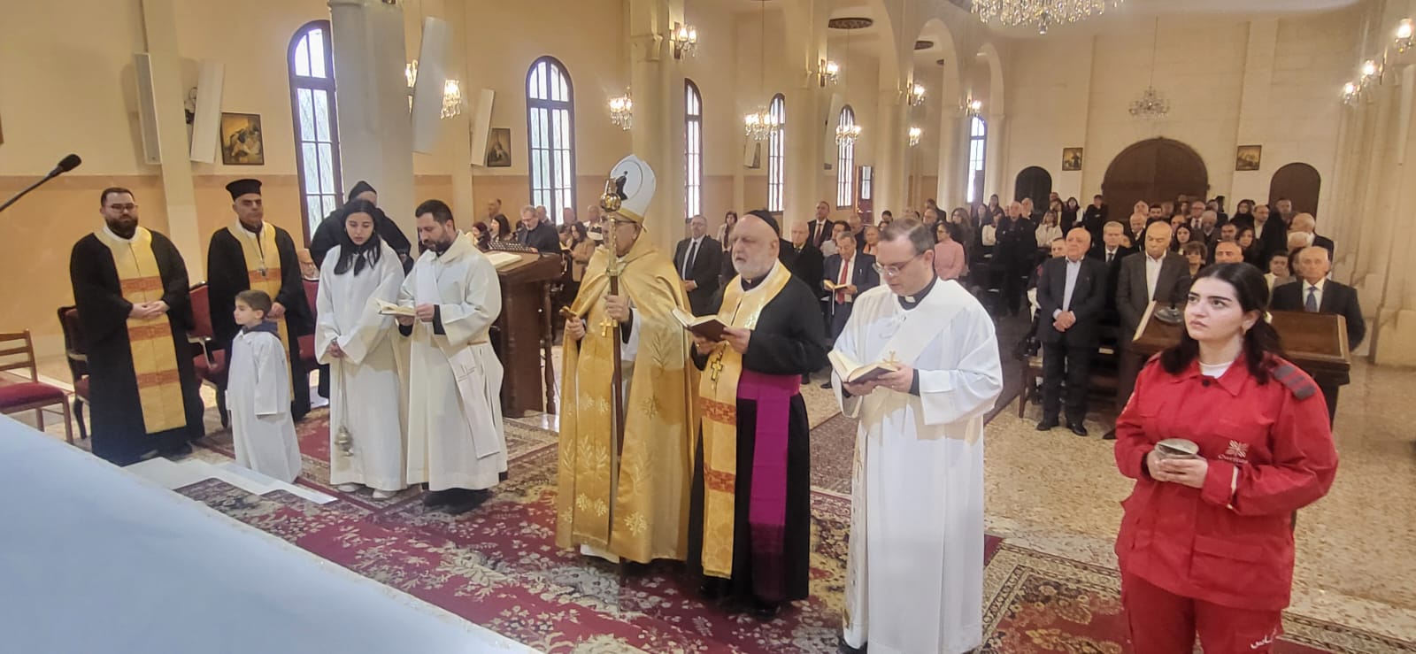 المطران العمار يترأس القداس الاحتفالي بعيد مار مارون في صيدا ويشدّد على الصلاة والثبات بالإيمان