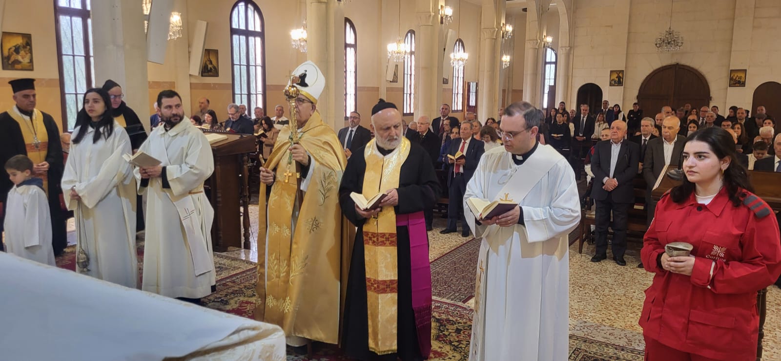 المطران العمار يترأس القداس الاحتفالي بعيد مار مارون في صيدا ويشدّد على الصلاة والثبات بالإيمان