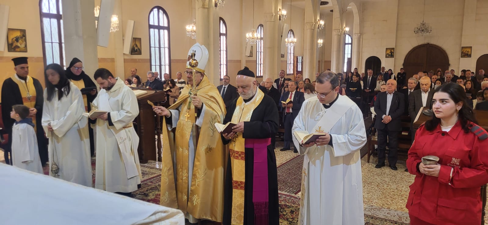 المطران العمار يترأس القداس الاحتفالي بعيد مار مارون في صيدا ويشدّد على الصلاة والثبات بالإيمان