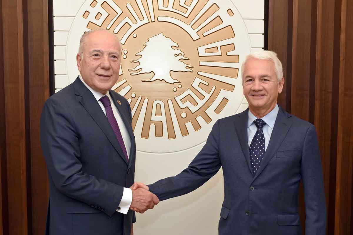 غرفة طرابلس الكبرى والسفير الإيطالي: آفاق جديدة للتعاون الإنمائي الإقتصادي.