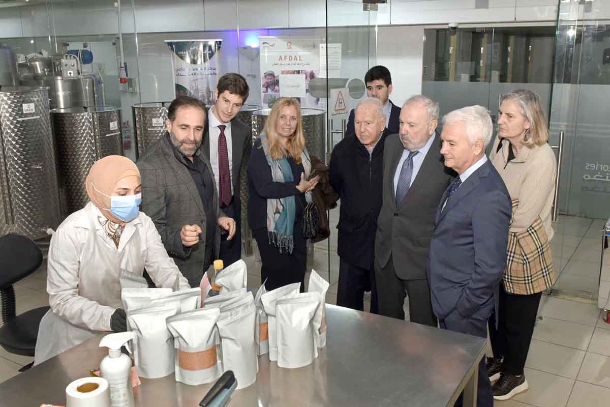 غرفة طرابلس الكبرى والسفير الإيطالي: آفاق جديدة للتعاون الإنمائي الإقتصادي.