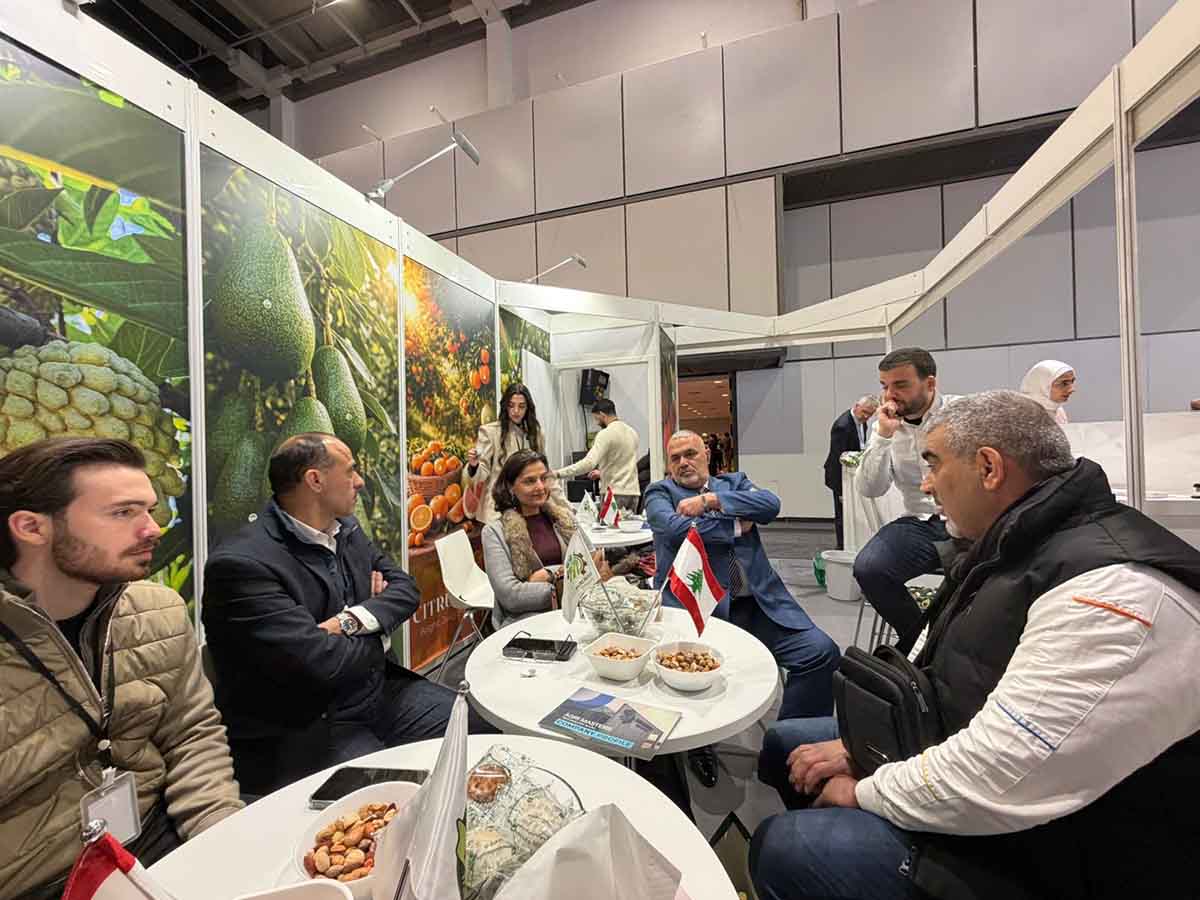 سفيرة لبنان في المانيا تزور جناح شركة فاضل التجارية في معرض Fruit logistica