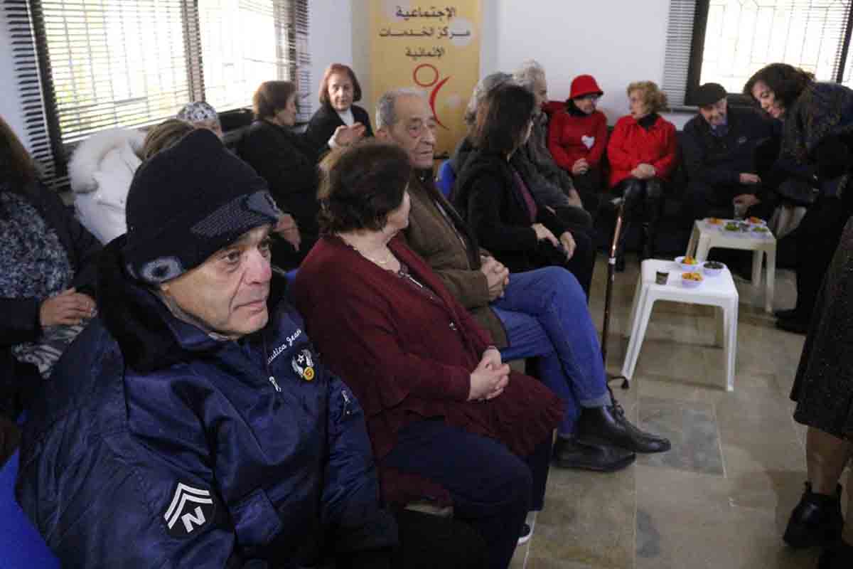 ترويقة محبة في مركز الشؤون الاجتماعية مزرعة الضهر...