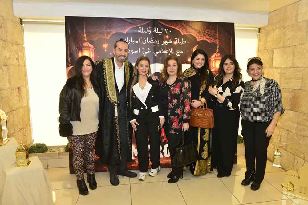 غي أسود يطلق «٣٠ ليلة وليلة» بأفكار رمضانية خلال إفطار دعا إليه في جبيل
