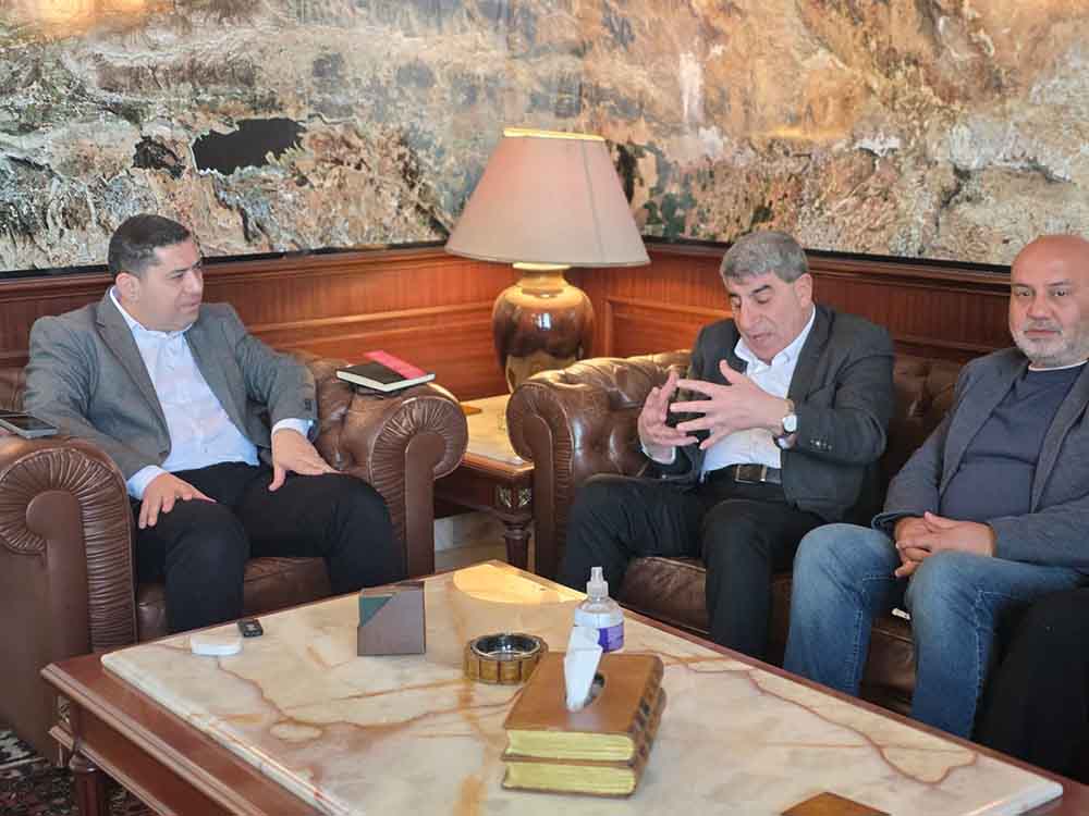 طليس بعد لقاء محافظ جبل لبنان: حركة أمل تتابع أوضاع النازحين وخطة الطوارئ في المحافظة