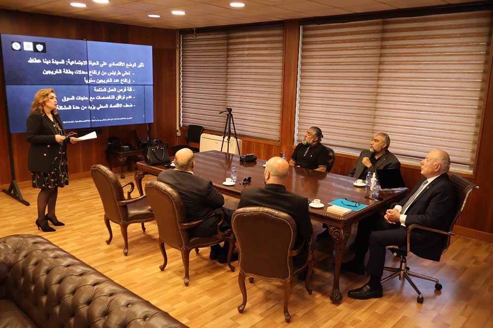 لقاء في غرفة طرابلس الكبرى حول التعليم ومهارات سوق العمل