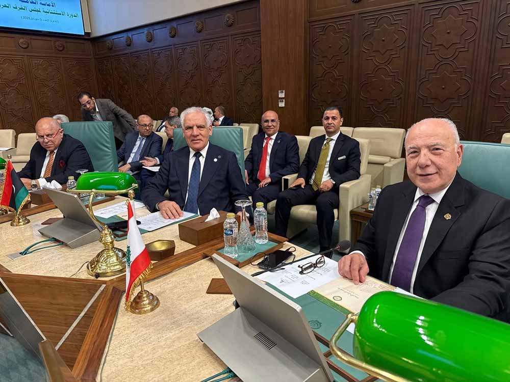 دبوسي يترأس الوفد اللبناني في الاجتماع الاستثنائي لإتحاد الغرف العربية في مصر:  "نعمل على توثيق العلاقات مع شعوبنا لمواجهة التحديات".