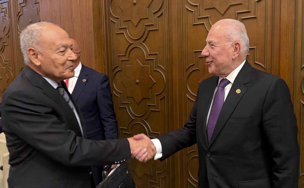 دبوسي يعقد سلسلة لقاءات على هامش الإجتماع الإستثنائي لإتحاد الغرف العربية في مصر:  " لبنان يدعم توجهات الأشقاء العرب".