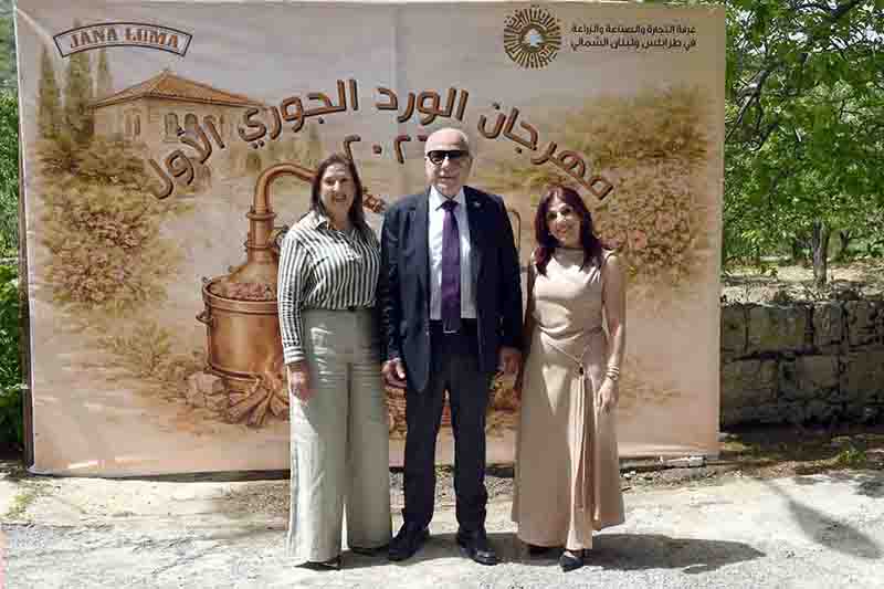 بسلوقيت تتعطّر بالورد الشامي… " جانا لوما" تطلق مهرجان الجوري الأول 