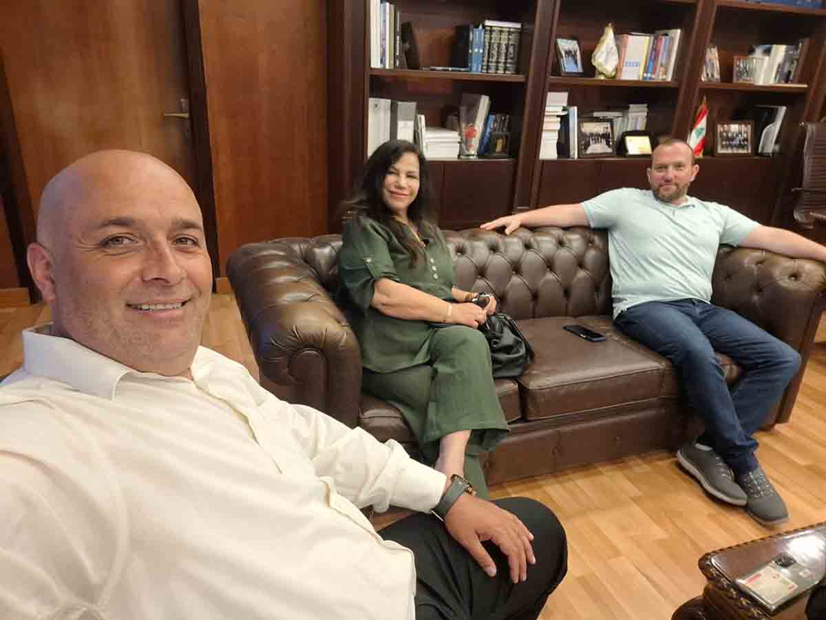 د. . يعقوب طعمة يجول على فعاليات طرابلس برفقة الأعلامية  ميراي عيد  ... والاولوية  شؤون المدينة 