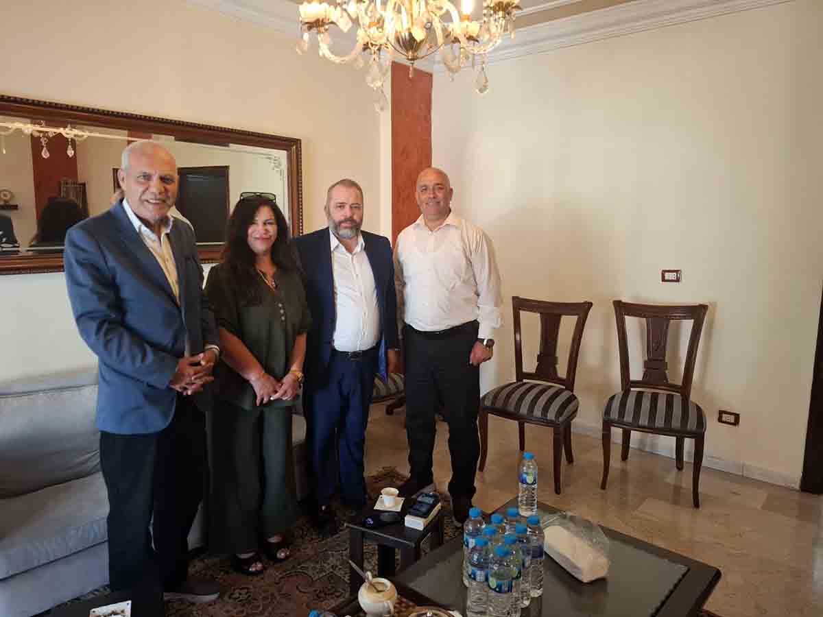 د. . يعقوب طعمة يجول على فعاليات طرابلس برفقة الأعلامية  ميراي عيد  ... والاولوية  شؤون المدينة 
