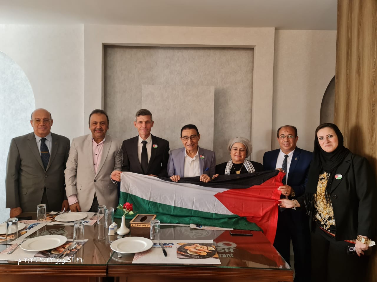 ندد سفراء المجلس بالجرائم التي ترتكبها قوات الاحتلال الاسرائيلي في غزة انطلاق فعاليات الملتقي الأول لمجلس سفراء البورد الاوروبي للسلام والتسامح بالقاهرة