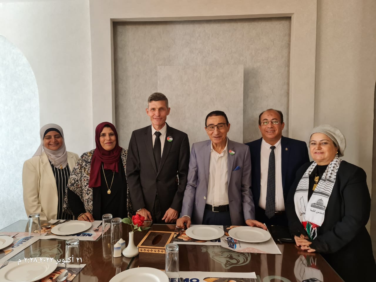 ندد سفراء المجلس بالجرائم التي ترتكبها قوات الاحتلال الاسرائيلي في غزة انطلاق فعاليات الملتقي الأول لمجلس سفراء البورد الاوروبي للسلام والتسامح بالقاهرة