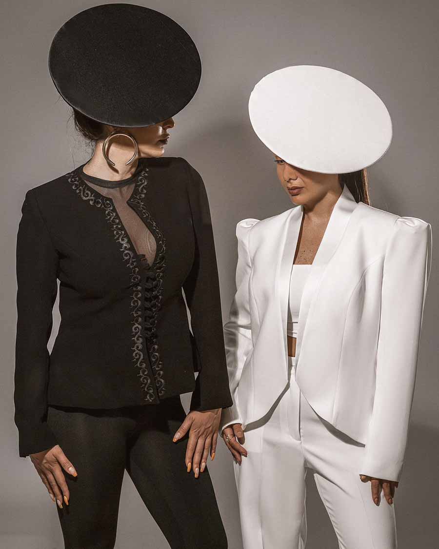 ميسم أبو سعيد تتألق بالتصاميم الكلاسيكية السوداء التي تعطي المرأة رونقاً مميزاً!